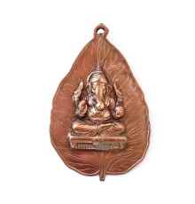 Картина алюмінієва Ганеш на листі