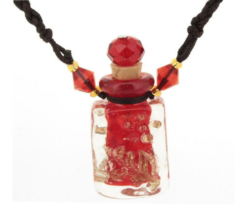 Пляшечка для парфумів Червоний квадрат №2