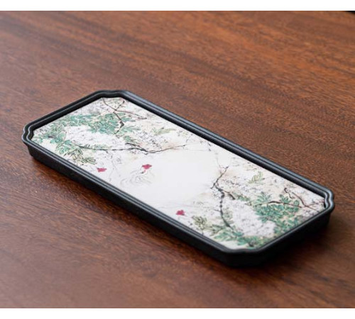 Чабань для чайної церемонії Гунфу Ча "Ставок для риб" прямокутний