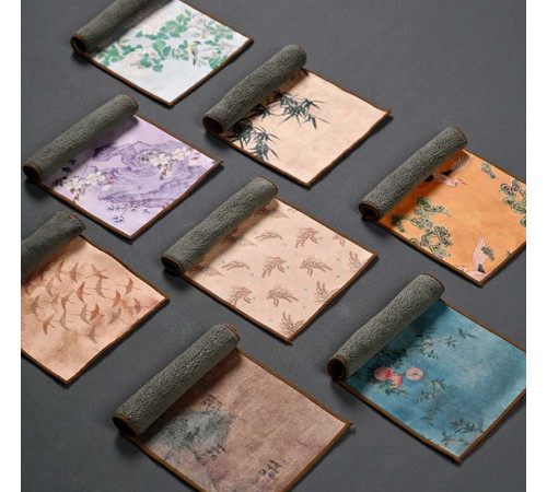 Полотенце для чайной церемонии Гунфу Ча "Стая журавлей"