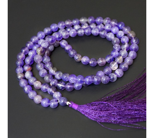 Чітки кам'яні з Аметиста P-Beads-008