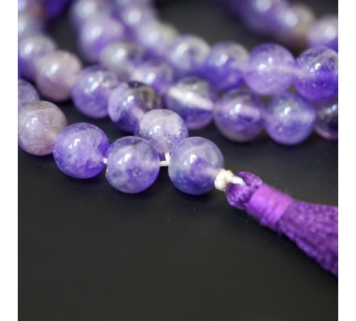 Чітки кам'яні з Аметиста P-Beads-008