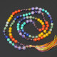 Чітки кам'яні Сім чакр P-Beads-059
