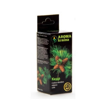 Ефірна олія кедра 10мл. Aroma Kraina
