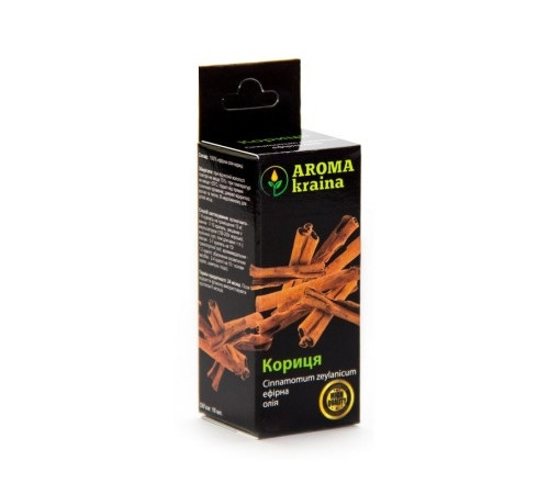 Ефірна олія кориці 10мл. Aroma Kraina