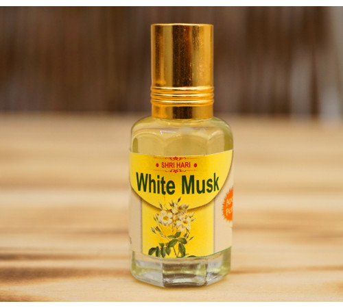 Парфумерна олія Білий Муск Вриндаван White Musk Oil 10ml.