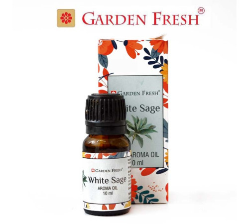 Ароматична олія Біла шавлія Garden Fresh White sage Oil 10ml.