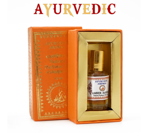 Парфумерна олія Амбр Сандал Ayurvedic Amber Sandal 10ml.