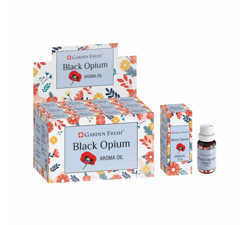 Ароматична олія Чорний опіум Garden Fresh Black opium Oil 10ml.