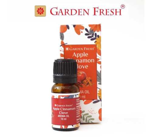 Ароматична олія Яблуко Кориця Гвоздика Garden Fresh Apple Cinnamon Clove Oil 10ml.