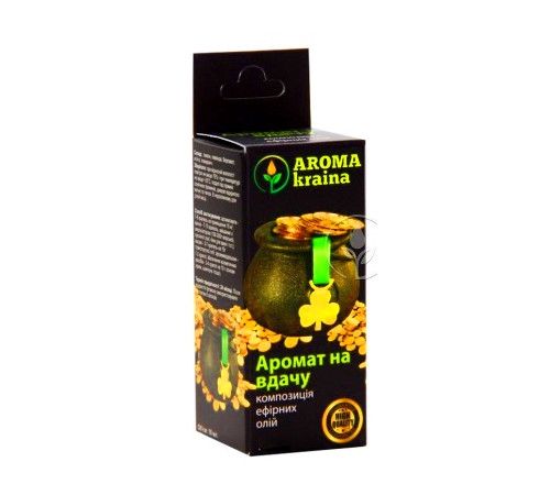 Смесь эфирных масел Аромат на удачу 10мл. Aroma Kraina