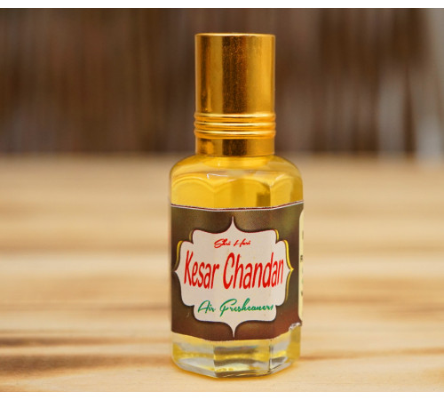 Парфумерна олія Шафрановий Чандан Вриндаван Keshar Chandan Oil 10ml.
