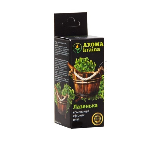 Суміш ефірних масел Банька 10мл. Aroma Kraina