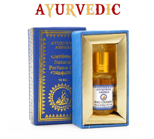 Парфумерна олія Наг Чампа Ayurvedic Nag Champa 10ml.