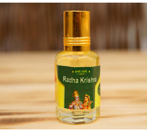 Парфюмерное масло Радха Кришна Вриндаван Radha Krishna Oil 10ml.