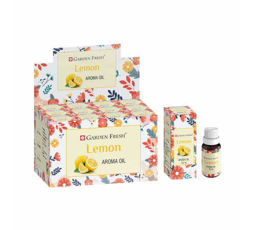Ароматична олія Лимон Garden Fresh Lemon Oil 10ml.