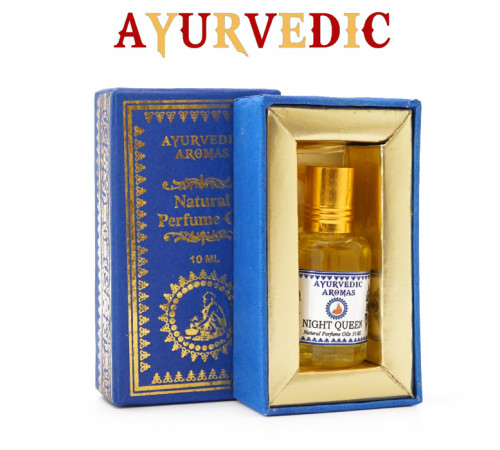 Парфумерна олія Королева ночі Ayurvedic Night Queen 10ml.