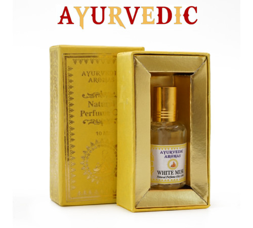Парфумерна олія Білий Муск Ayurvedic White Musk 10ml.