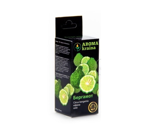 Ефірна олія бергамоту 10мл. Aroma Kraina