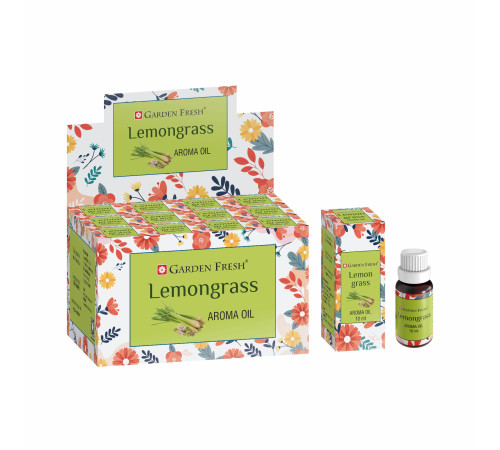 Ароматическое масло Лимонник Garden Fresh Lemongrass Oil 10ml.