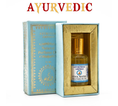Парфумерна олія Освіжаюча вода Ayurvedic Cool water 10ml.
