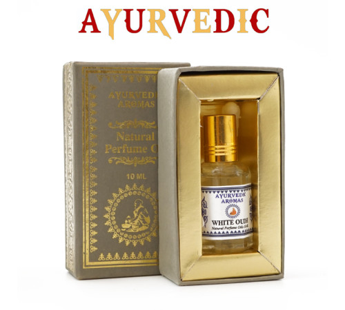 Парфюмерное масло Белый Уд Ayurvedic White Oudh 10ml.