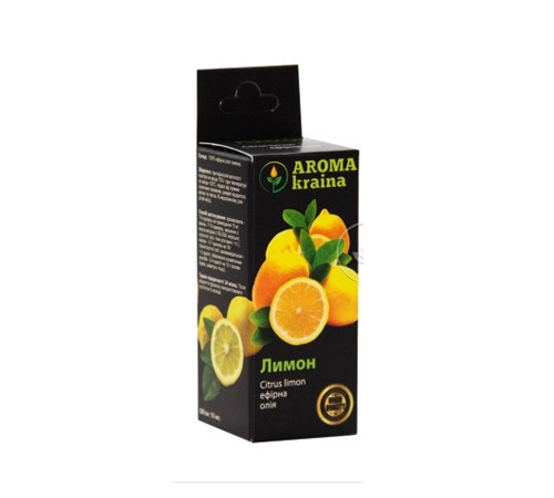 Ефірна олія лимона 20мл. Aroma Kraina