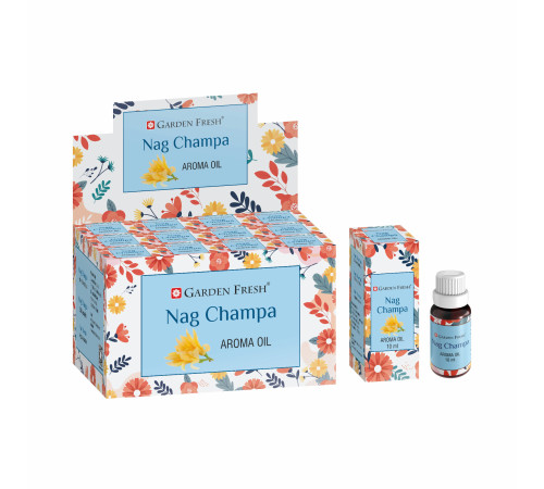 Ароматична олія Наг Чампа Garden Fresh Nag Champa Oil 10ml.