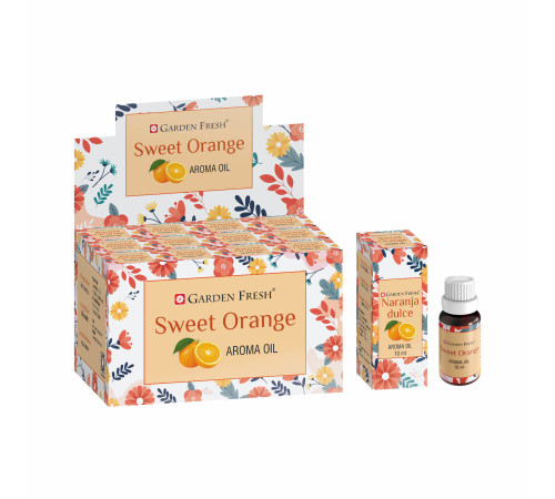 Ароматична олія Солодкий апельсин Garden Fresh Sweet orange Oil 10ml.
