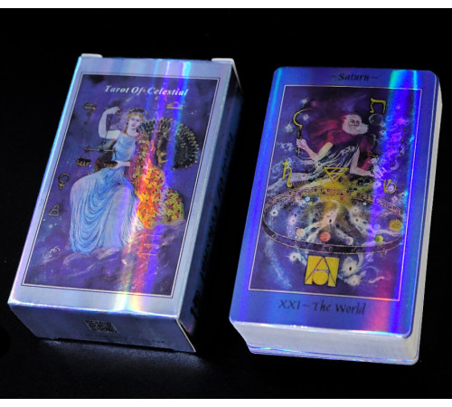 Карти Небесне Таро голографія (Tarot of Celestial)