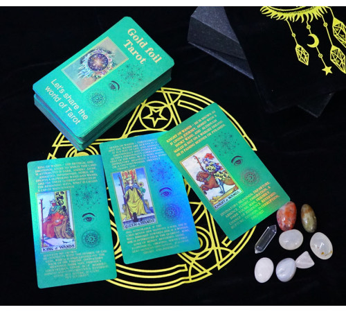 Набір з картами Таро Gold Foil Tarot