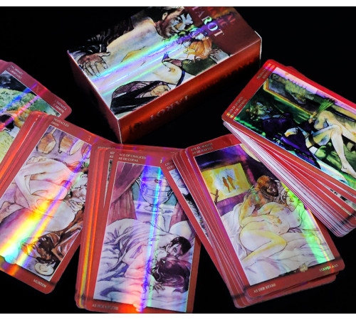 Карти Таро Магія Насолод голографія (Sexual Magic Tarot)