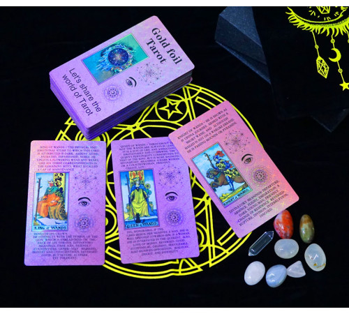 Набір з картами Таро Gold Foil Tarot