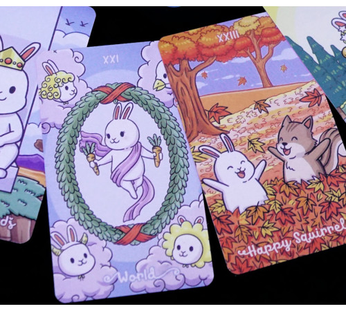 Карти Таро Пухлої Булочки (Chubby Bunny Tarot)