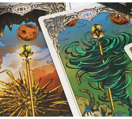 Карти Таро Ктулху Владики Злих Духів Kesulu Mythology Tarot