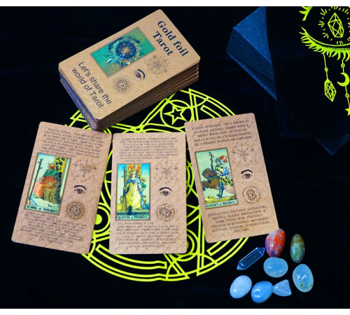 Набір з картами Таро Gold Foil Tarot
