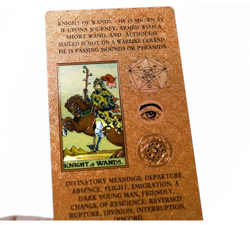 Набір з картами Таро Gold Foil Tarot