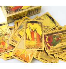 Карти Золоте Таро Вейта Gold foil Tarot Cards