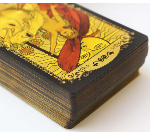 Карти Золоте Таро Вейта Gold foil Tarot Cards