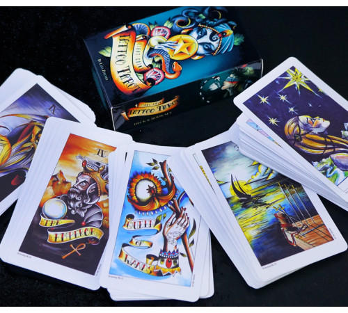 Карти Таро Тату Вісім монет (Eight Coins' Tattoo Tarot)
