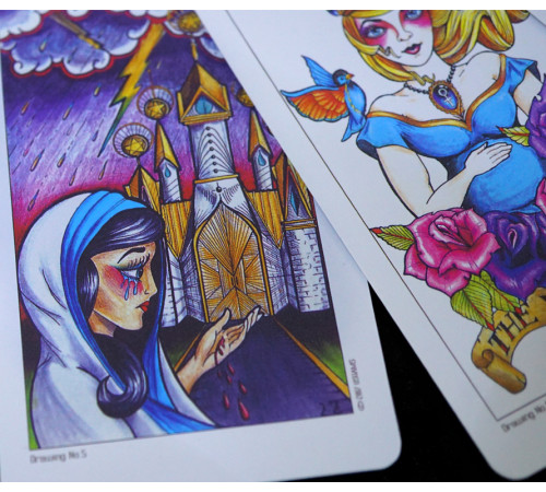 Карти Таро Тату Вісім монет (Eight Coins' Tattoo Tarot)
