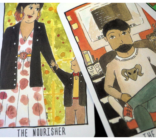 Карти Таро Химерних Креативників (The Quirky Creatives Tarot)