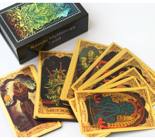 Карти Таро Ктулху Владики Злих Духів Kesulu Mythology Tarot