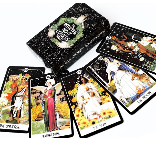 Карти Таро Інтуїтивне Таро Нічної Богині (The Intuitive Night Goddess Tarot)