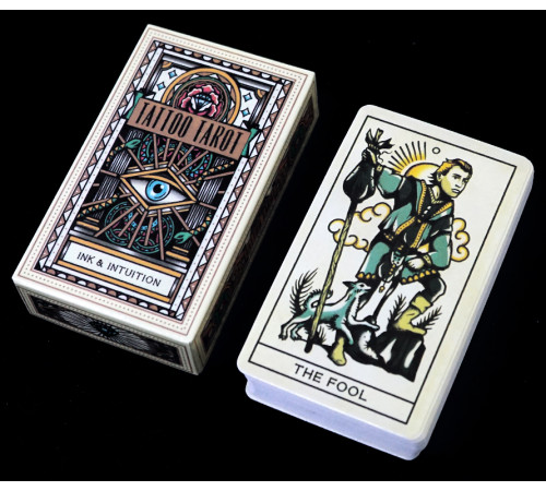 Карти Таро Тату Чорнило та Інтуїція (Tattoo tarot ink & intuition)