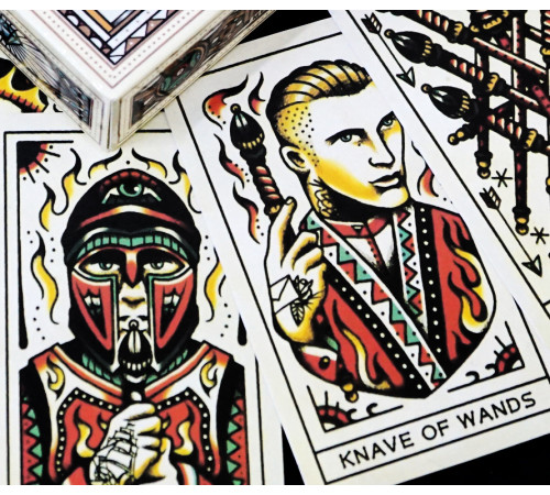 Карти Таро Тату Чорнило та Інтуїція (Tattoo tarot ink & intuition)