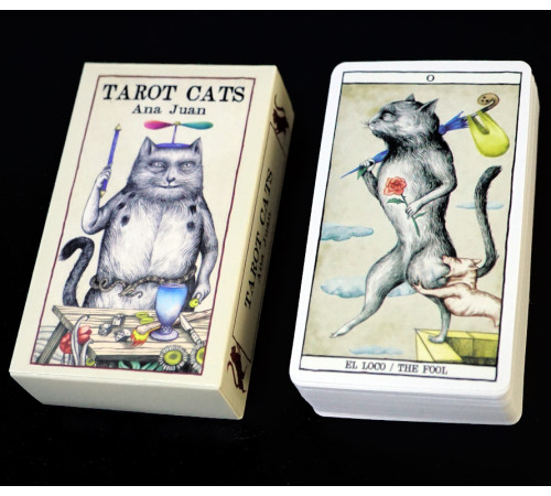 Карти Таро Котів Анни Хуан (Tarot Cats by Ana Juan)