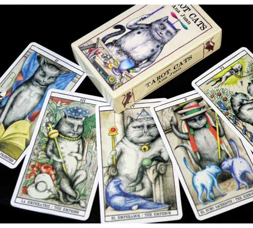 Карти Таро Котів Анни Хуан (Tarot Cats by Ana Juan)
