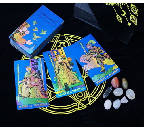 Набір з картами Таро Gold Foil Tarot