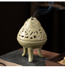 Курильница Вулкан из селадоновой керамики